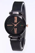 Starry Sky Women's Watch With Magnet Mesh And Diamond Quartz Watch